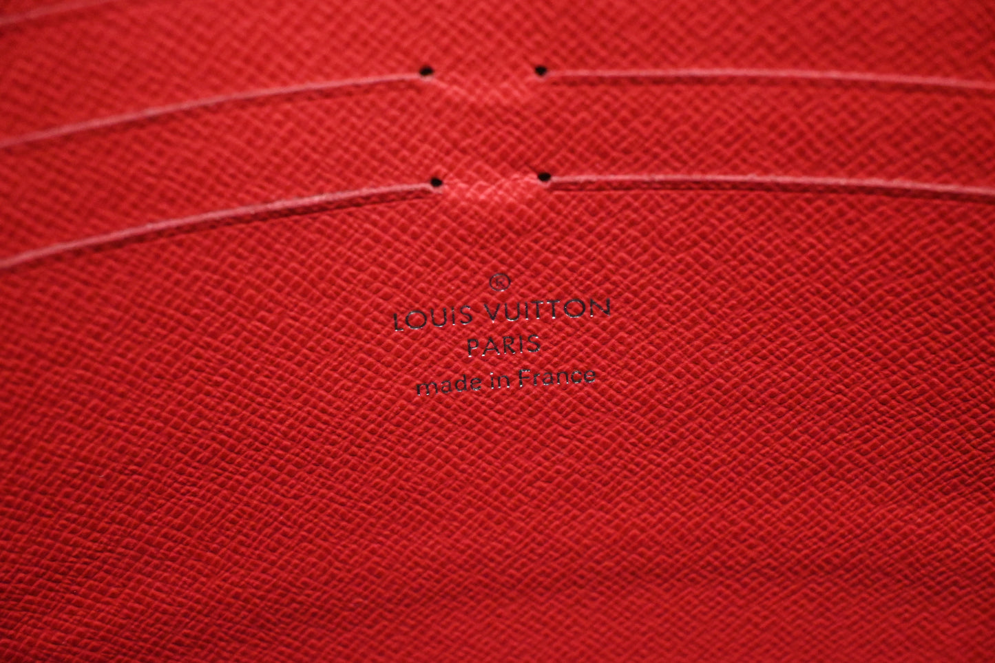 Louis Vuitton Toiletry in Marine Rouge Leather