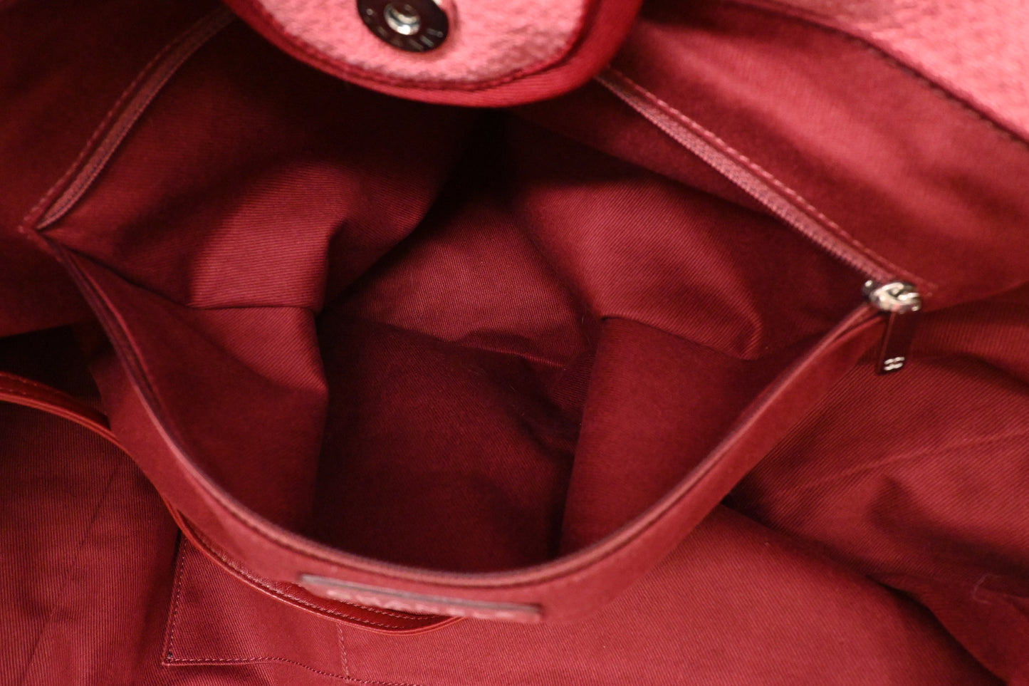 Chanel Deauville GM in Pink Canvas