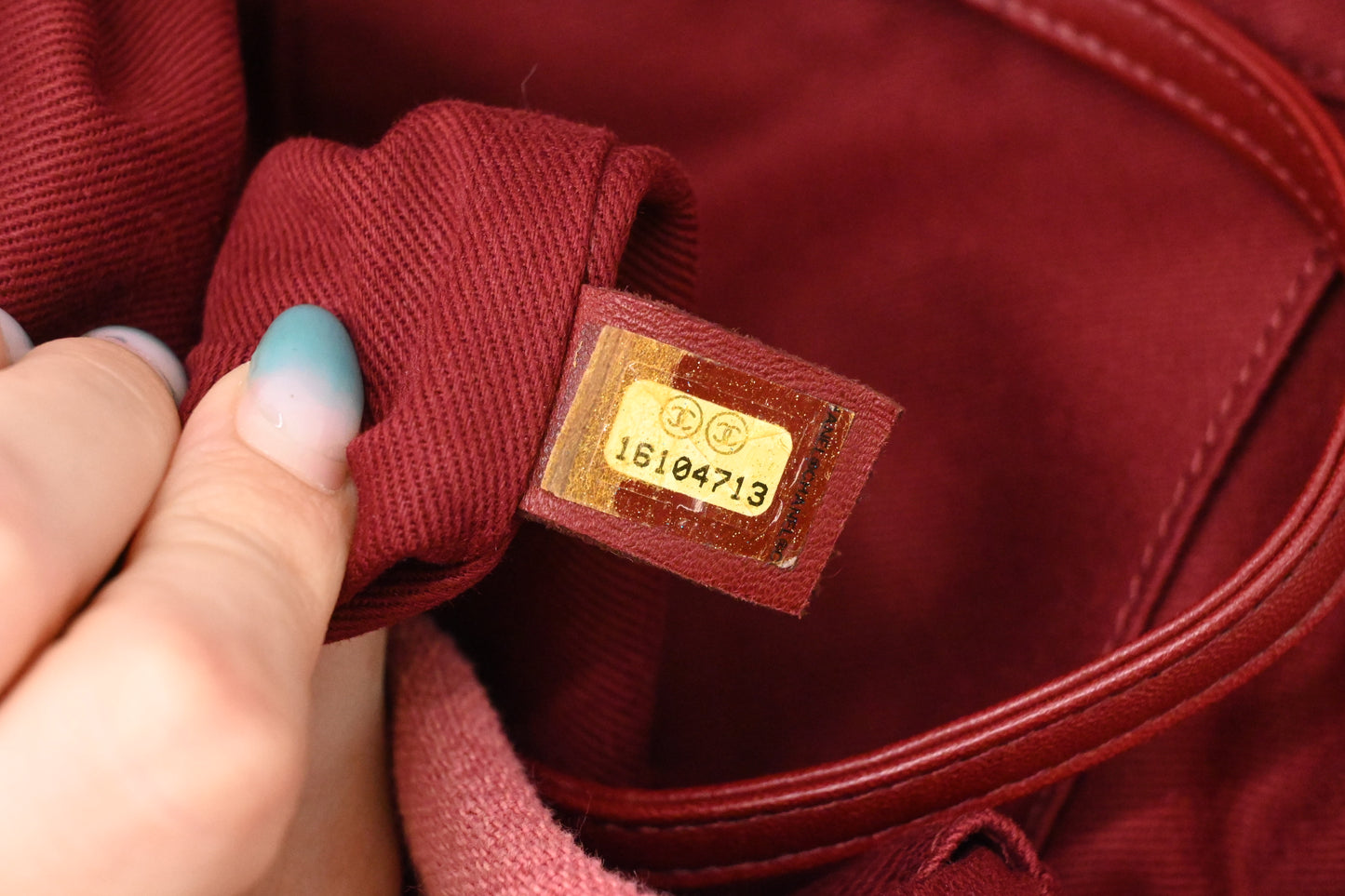 Chanel Deauville GM in Pink Canvas