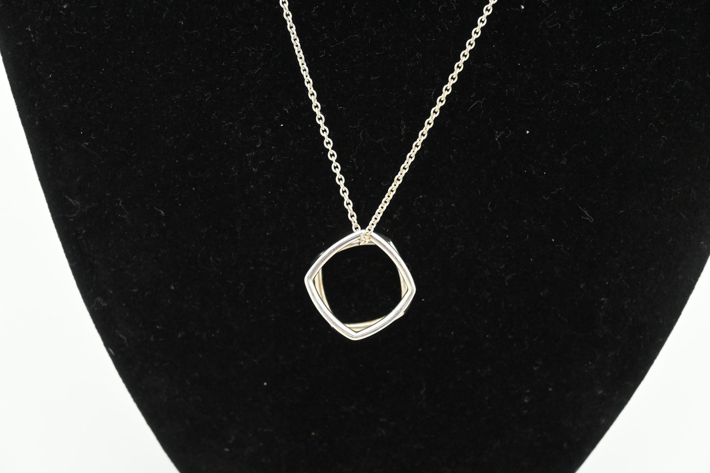 Tiffany & Co. Torque Cube Necklace in Sterling Silver