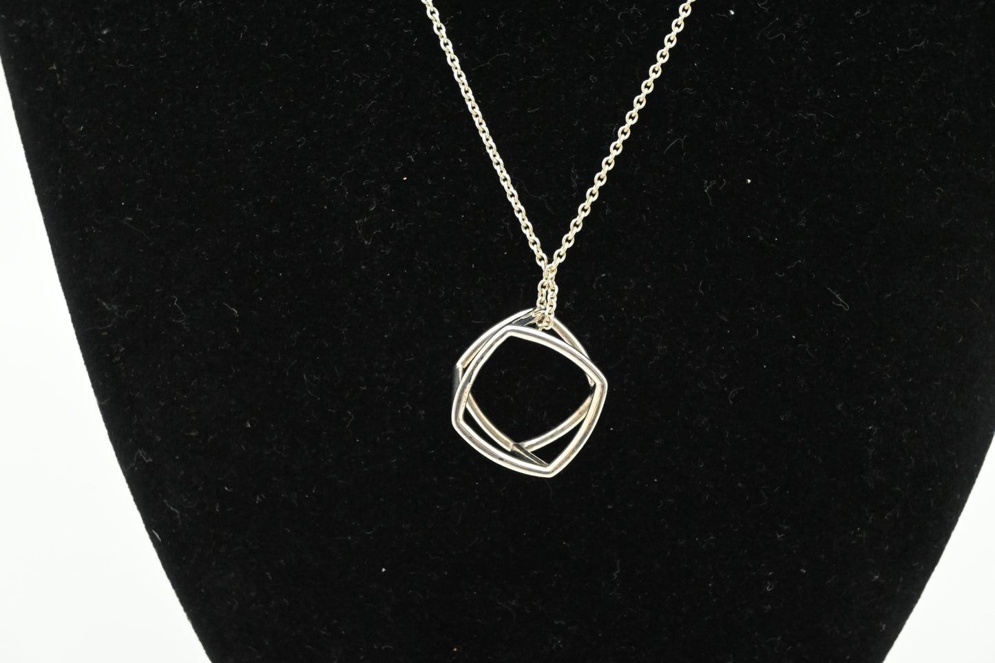 Tiffany & Co. Torque Cube Necklace in Sterling Silver