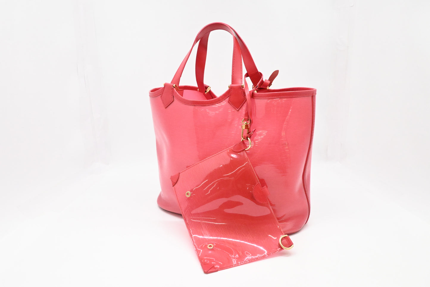 Louis Vuitton Plage Lagoon Bay Tote in Red Epi Vinyl