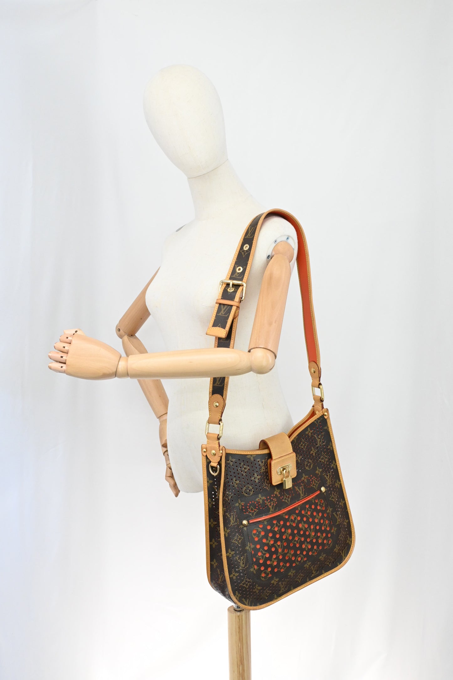 Louis Vuitton Limited Edition Musette in Perforated Monogram Canvas