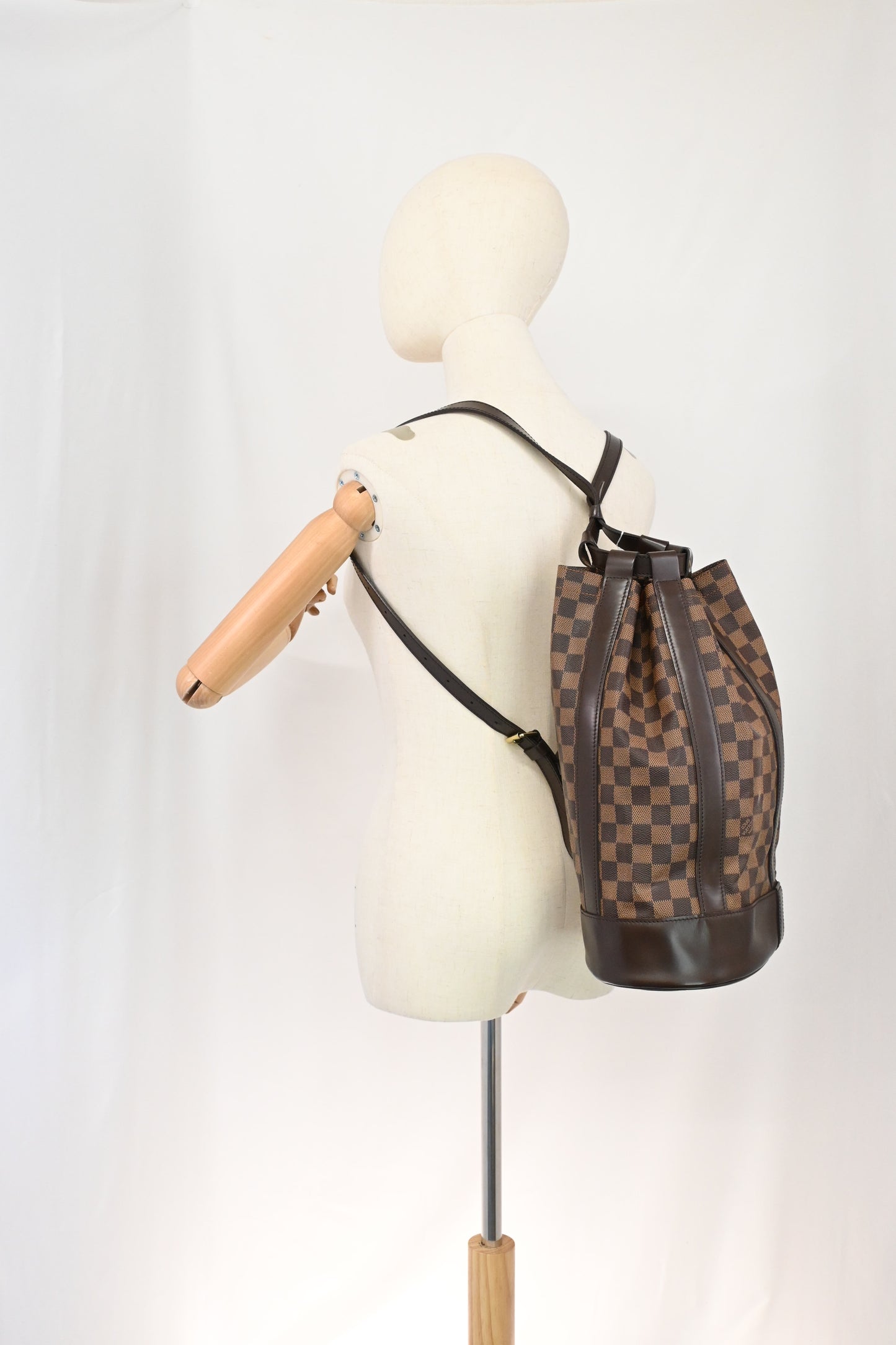 Louis Vuitton Randonnee MM in Damier Ebene Canvas