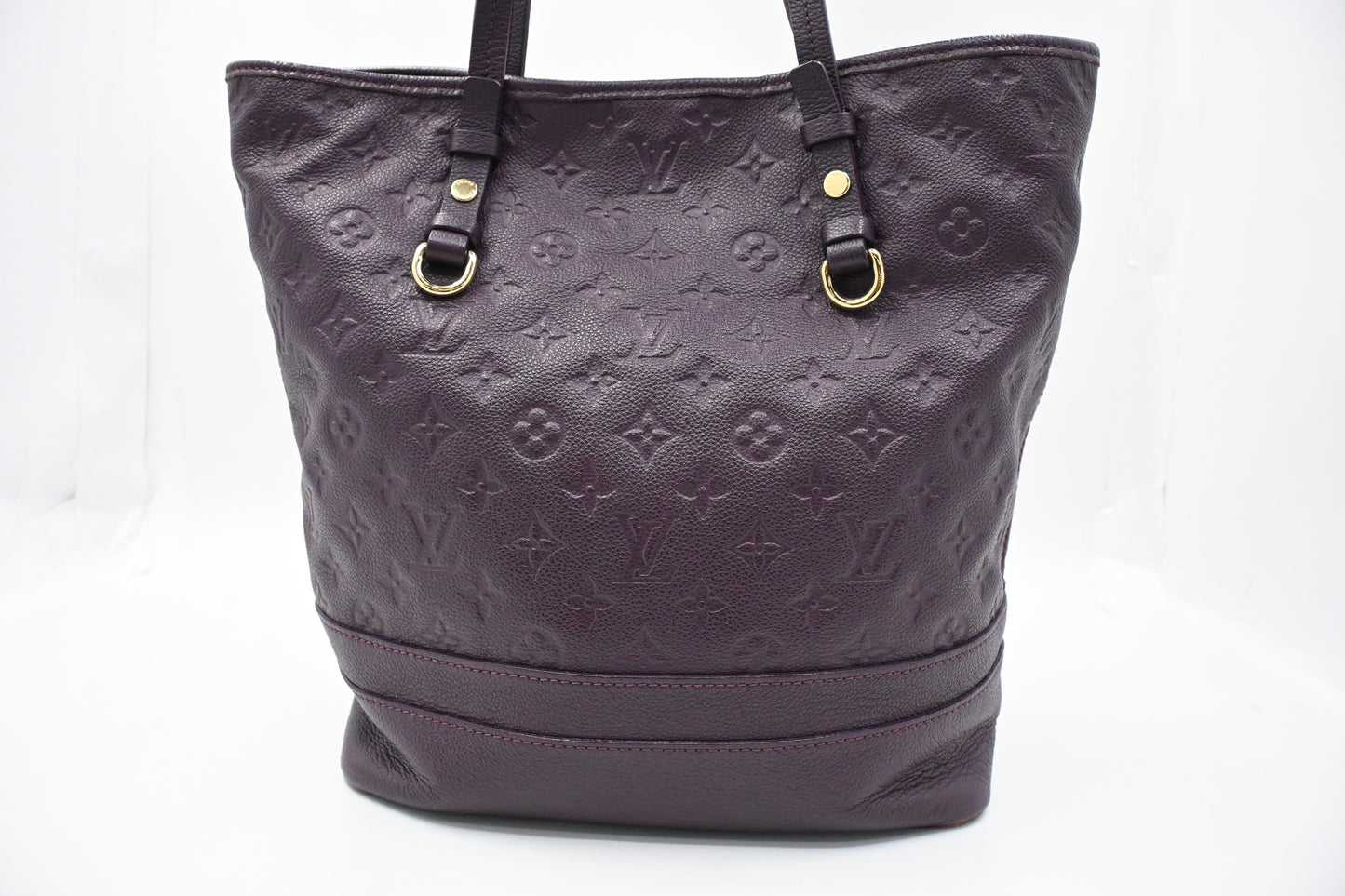 Louis Vuitton Citadine in Purple Empreinte Leather