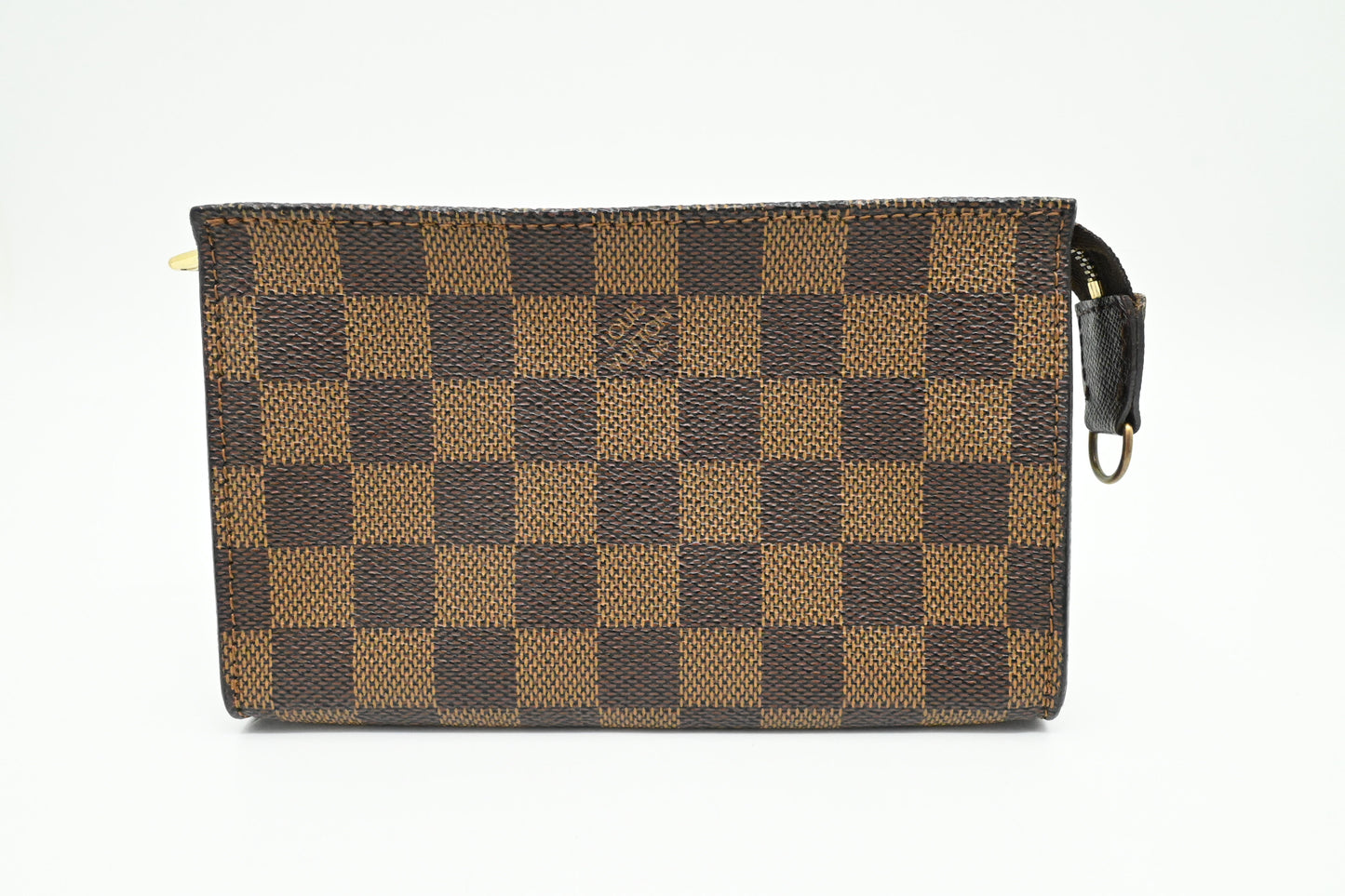 Louis Vuitton Bucket Pouch PM in Damier Ebene Canvas