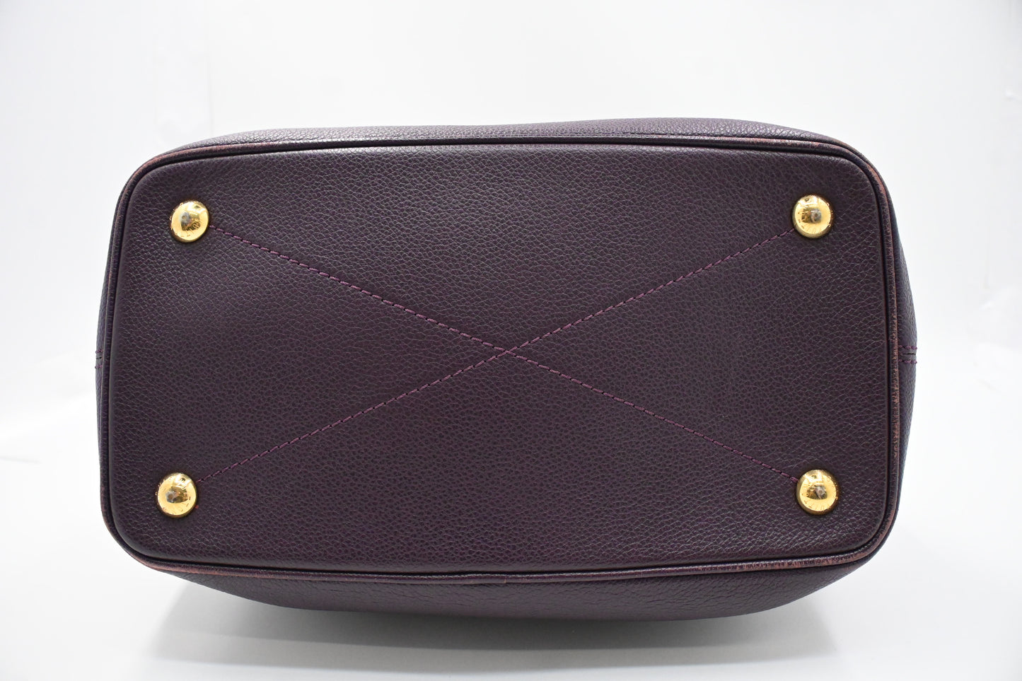 Louis Vuitton Citadine in Purple Empreinte Leather