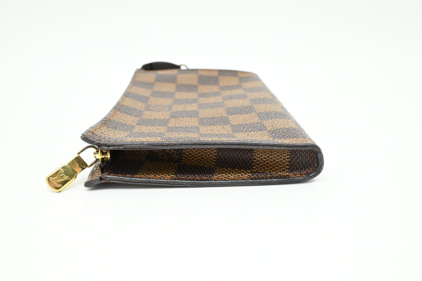 Louis Vuitton Bucket Pouch PM in Damier Ebene Canvas