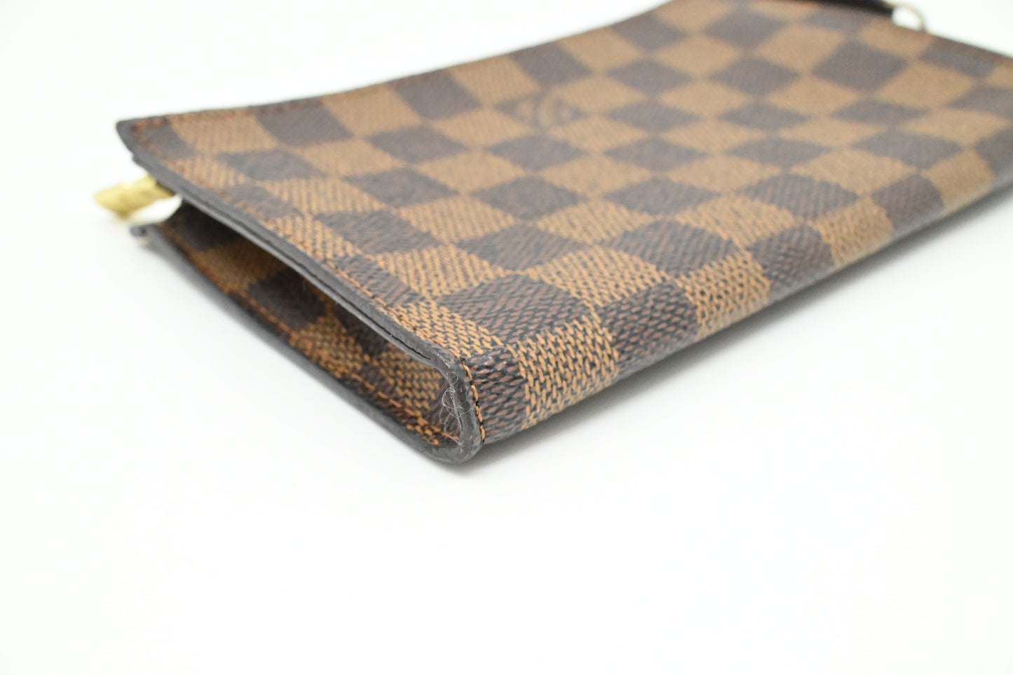 Louis Vuitton Bucket Pouch PM in Damier Ebene Canvas