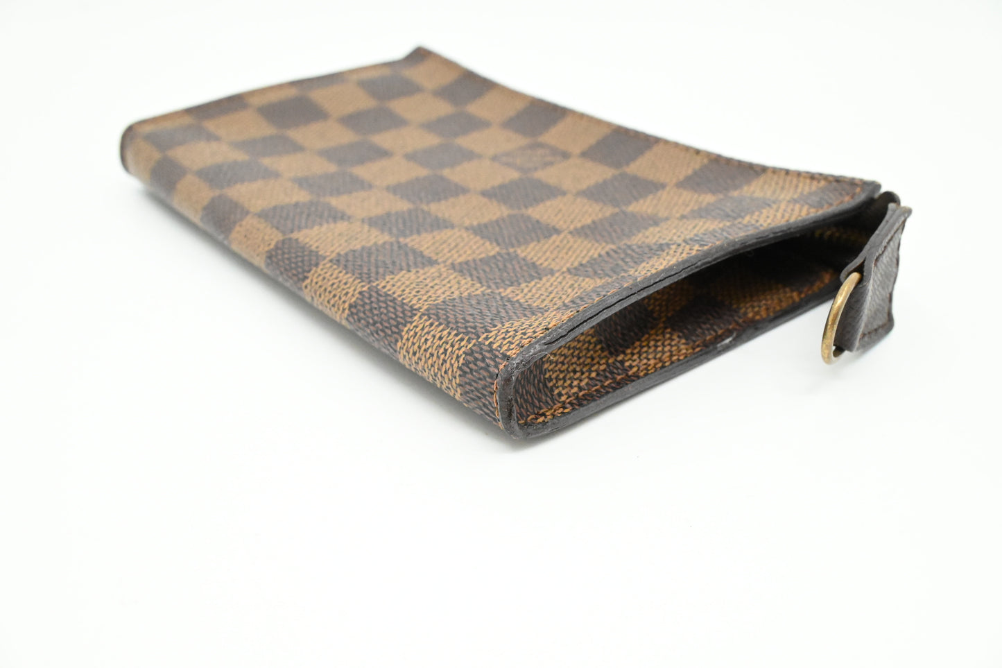 Louis Vuitton Bucket Pouch PM in Damier Ebene Canvas