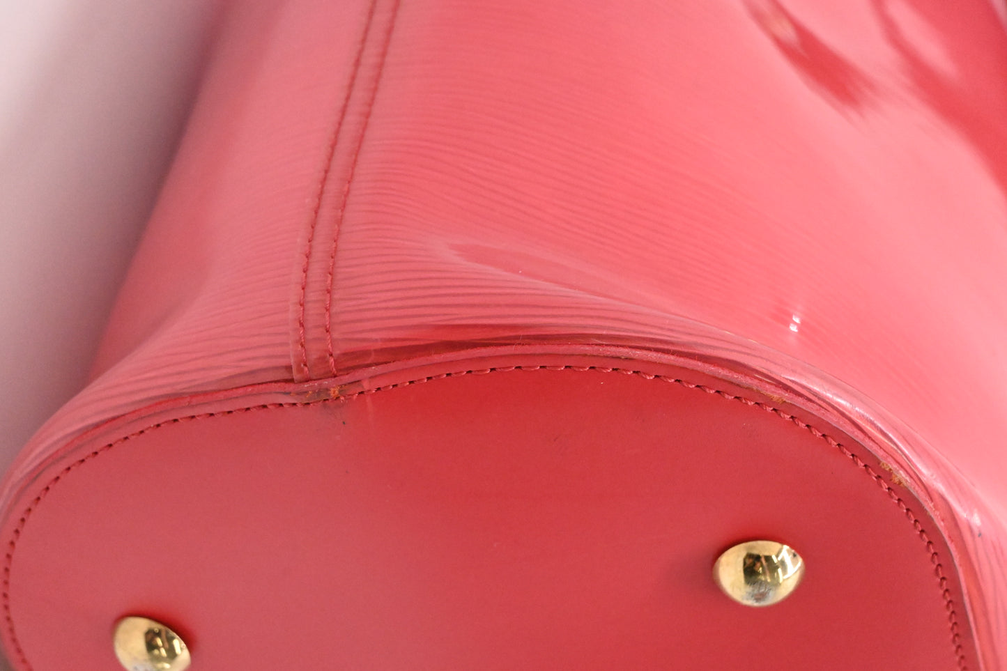 Louis Vuitton Plage Lagoon Bay Tote in Red Epi Vinyl