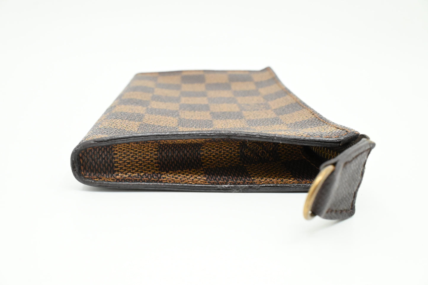 Louis Vuitton Bucket Pouch PM in Damier Ebene Canvas
