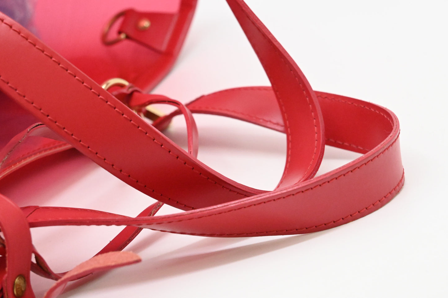 Louis Vuitton Plage Lagoon Bay Tote in Red Epi Vinyl