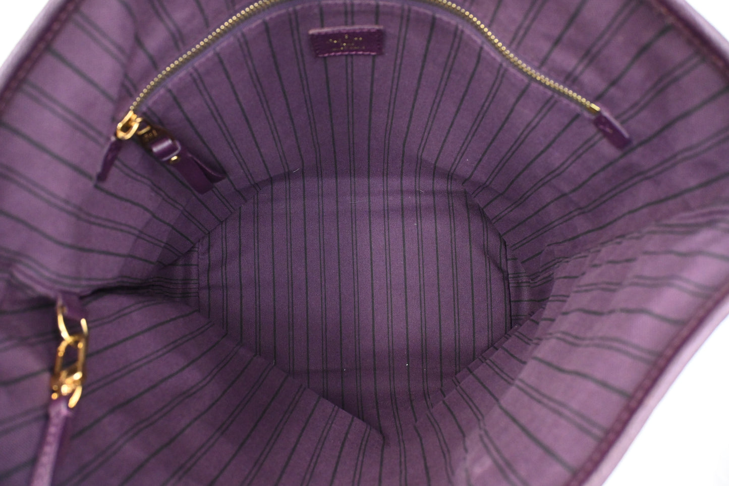 Louis Vuitton Citadine in Purple Empreinte Leather