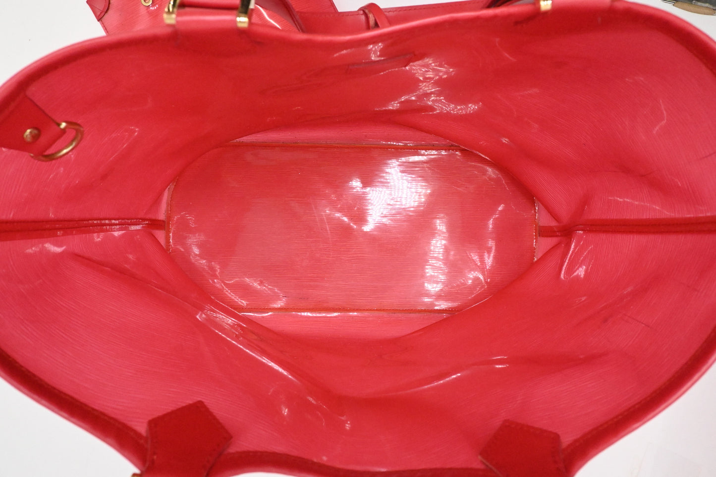 Louis Vuitton Plage Lagoon Bay Tote in Red Epi Vinyl