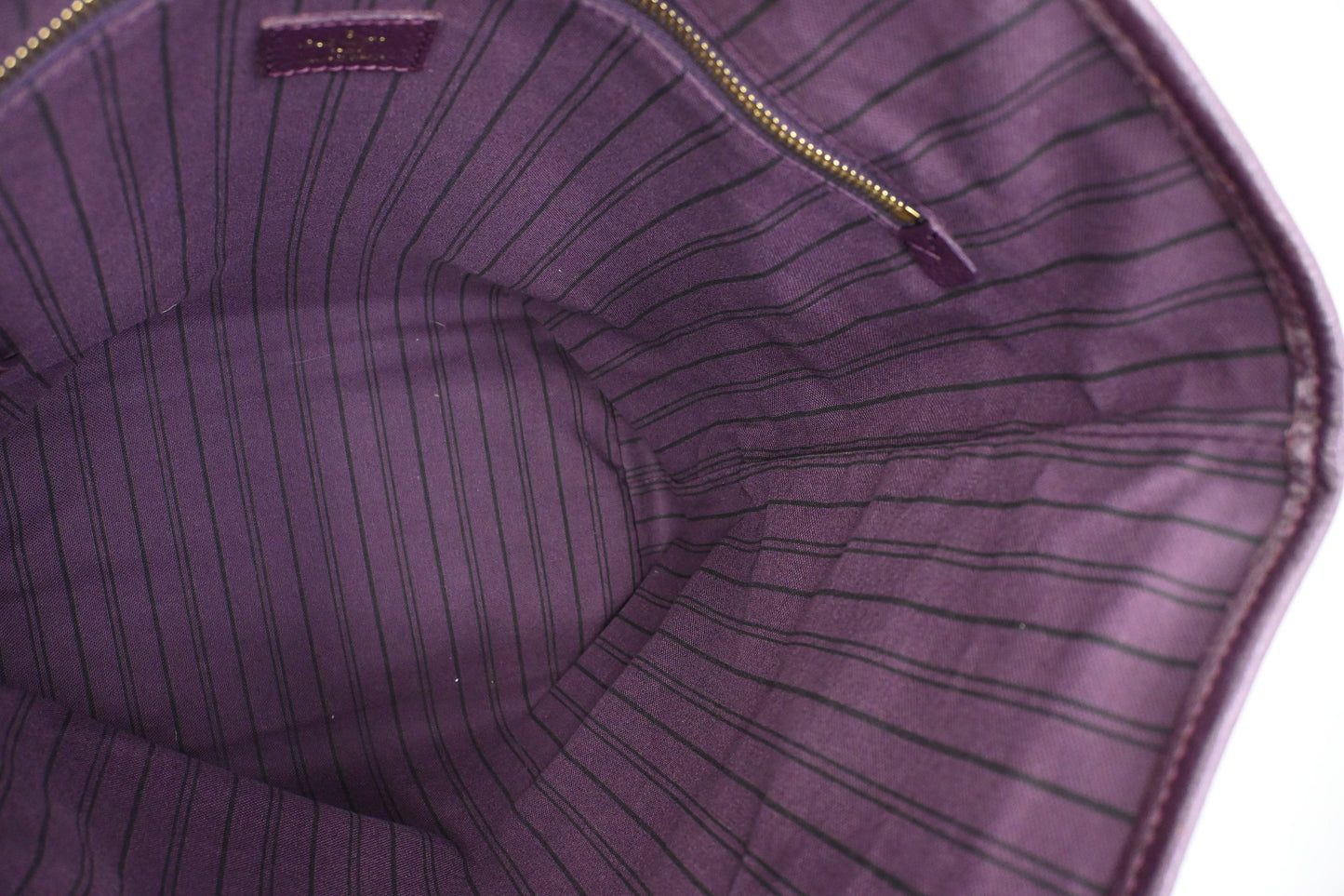 Louis Vuitton Citadine in Purple Empreinte Leather