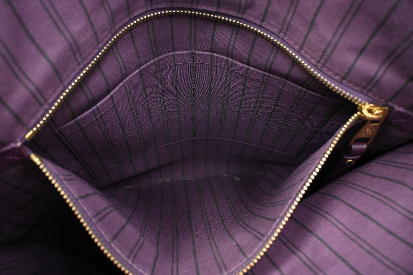 Louis Vuitton Citadine in Purple Empreinte Leather
