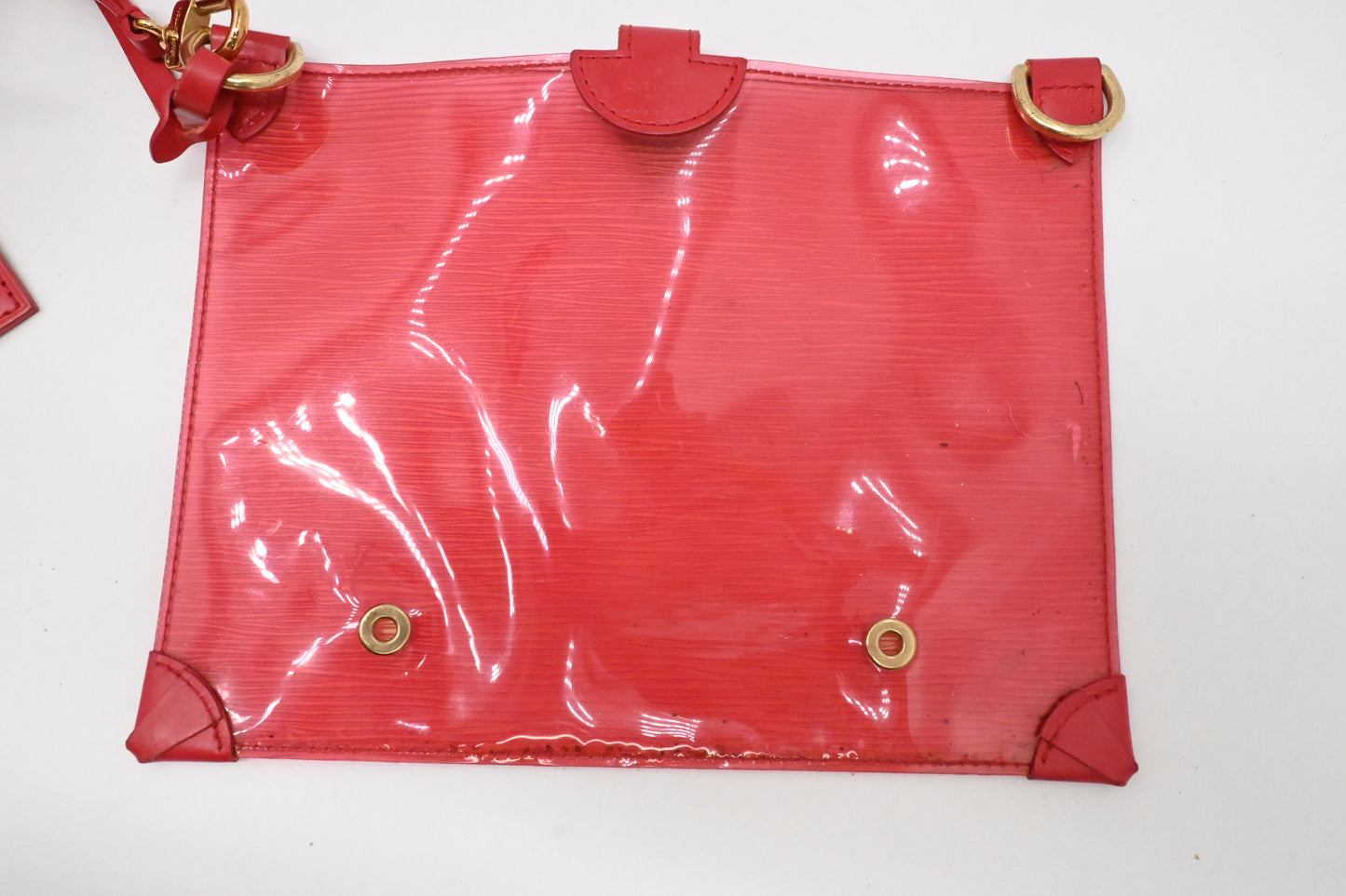Louis Vuitton Plage Lagoon Bay Tote in Red Epi Vinyl