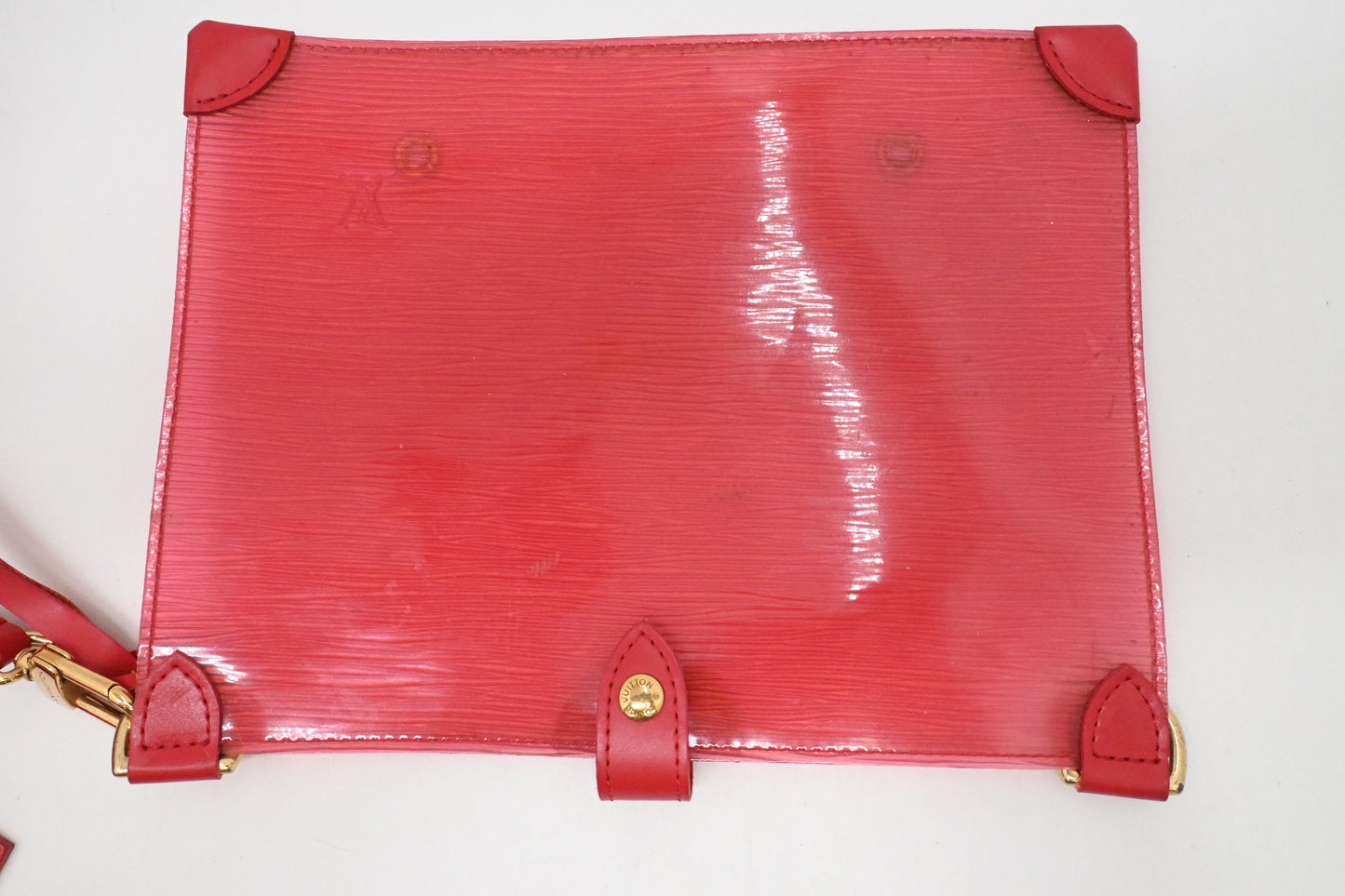 Louis Vuitton Plage Lagoon Bay Tote in Red Epi Vinyl
