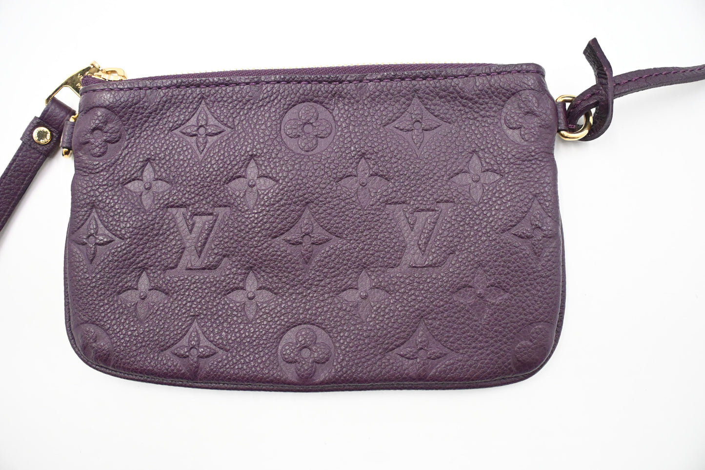 Louis Vuitton Citadine in Purple Empreinte Leather