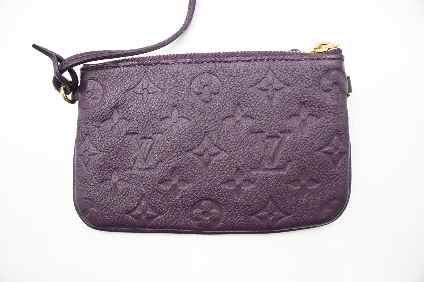 Louis Vuitton Citadine in Purple Empreinte Leather