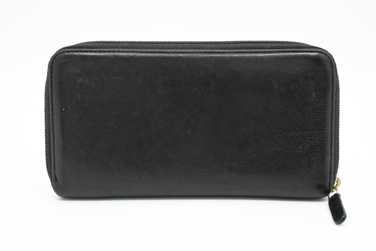 Chanel Zippy Wallet in Black Leather