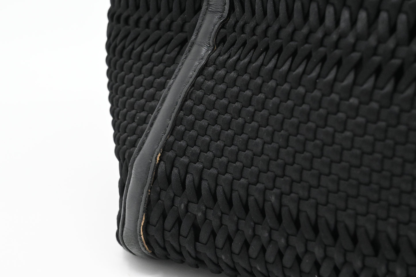 Ferragamo Verve Tote in Black Nylon