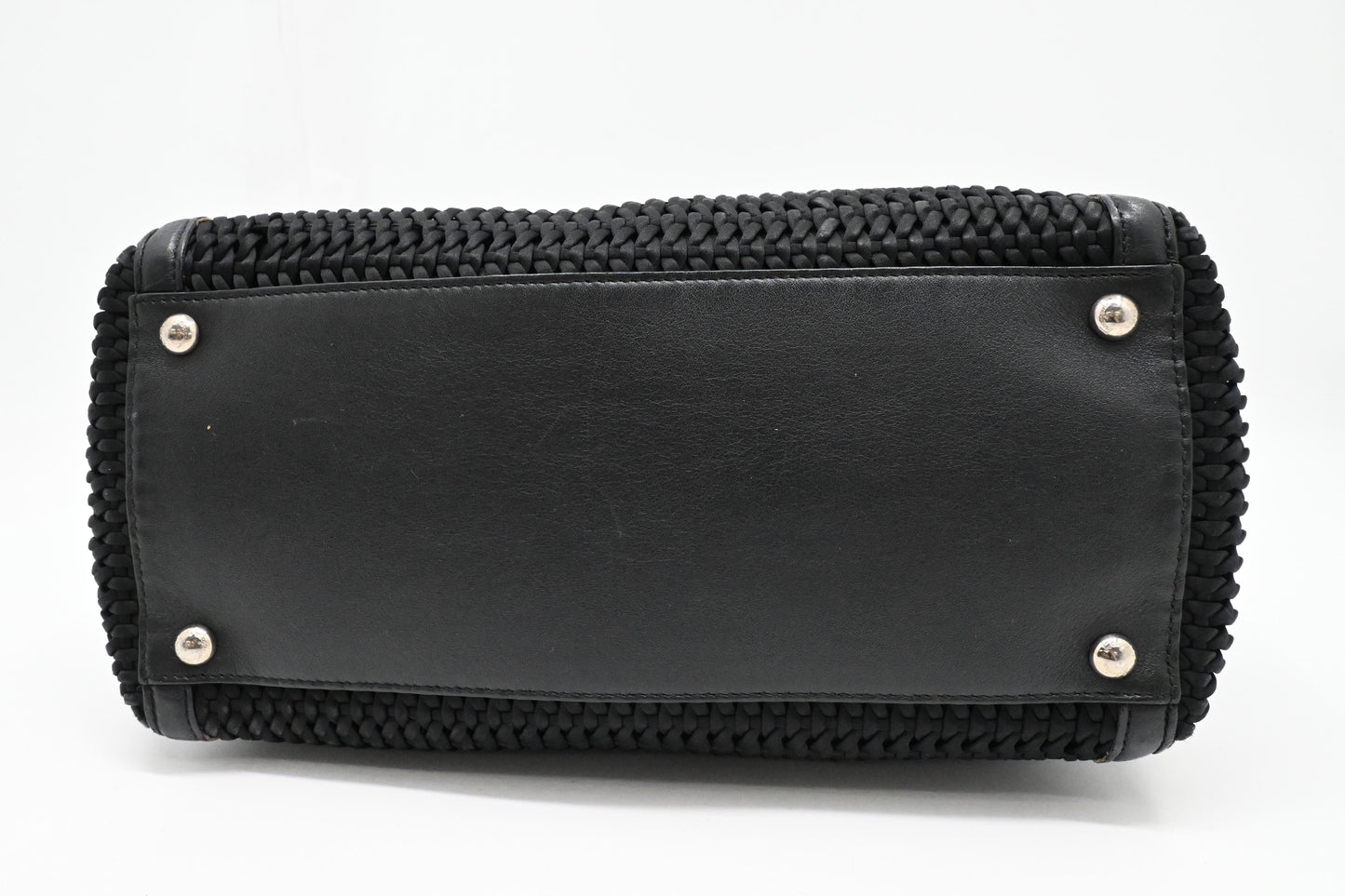 Ferragamo Verve Tote in Black Nylon