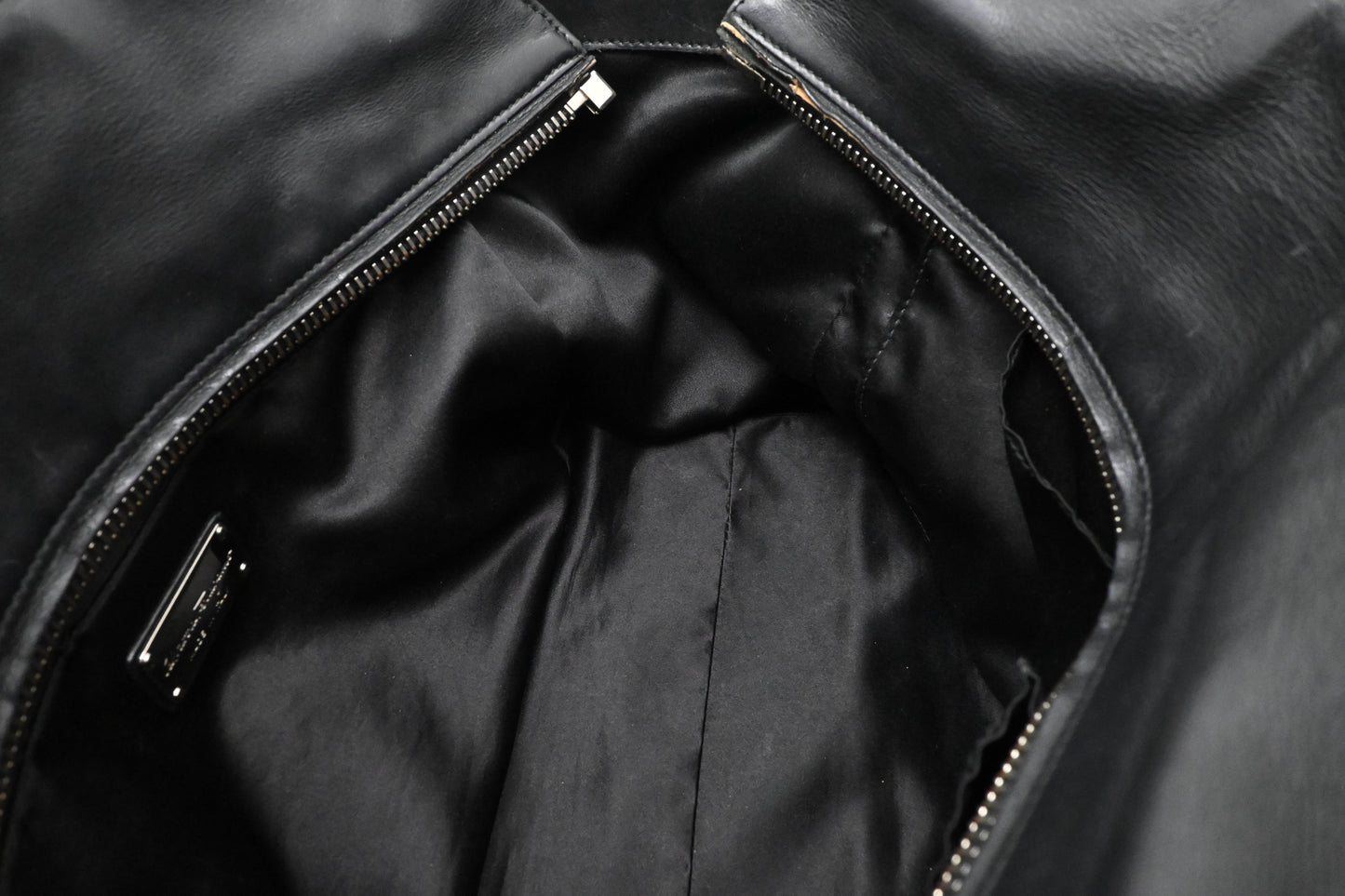 Ferragamo Verve Tote in Black Nylon