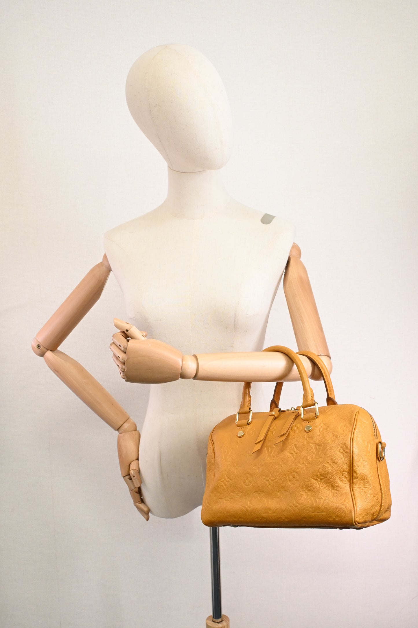 Louis Vuitton Speedy 25 Bandouliere in Yellow Empreinte Leather
