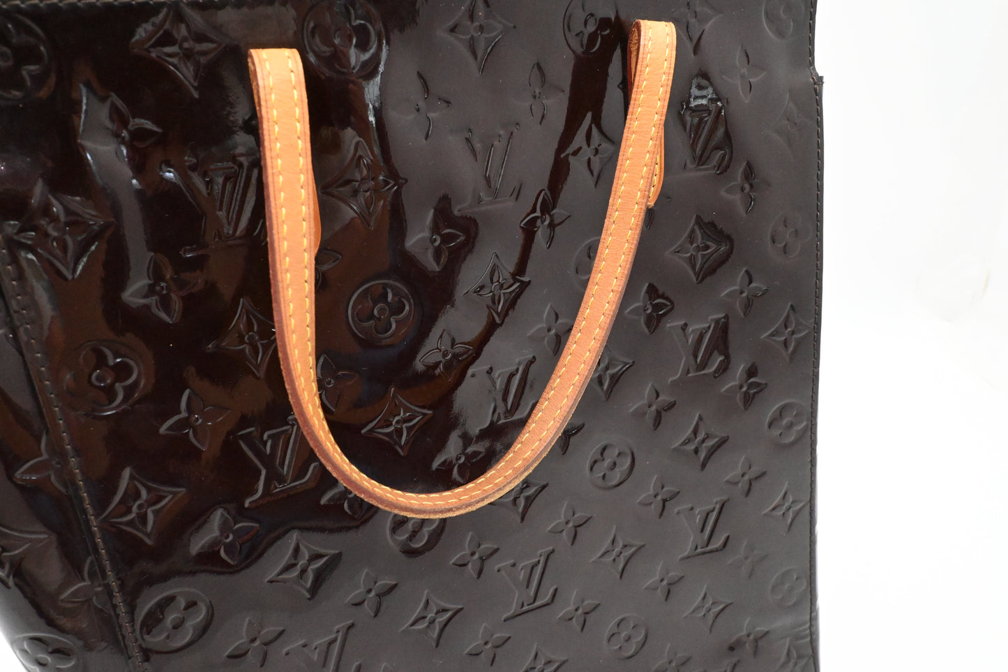 Louis Vuitton Catalina NS in Amarante Vernis Leather