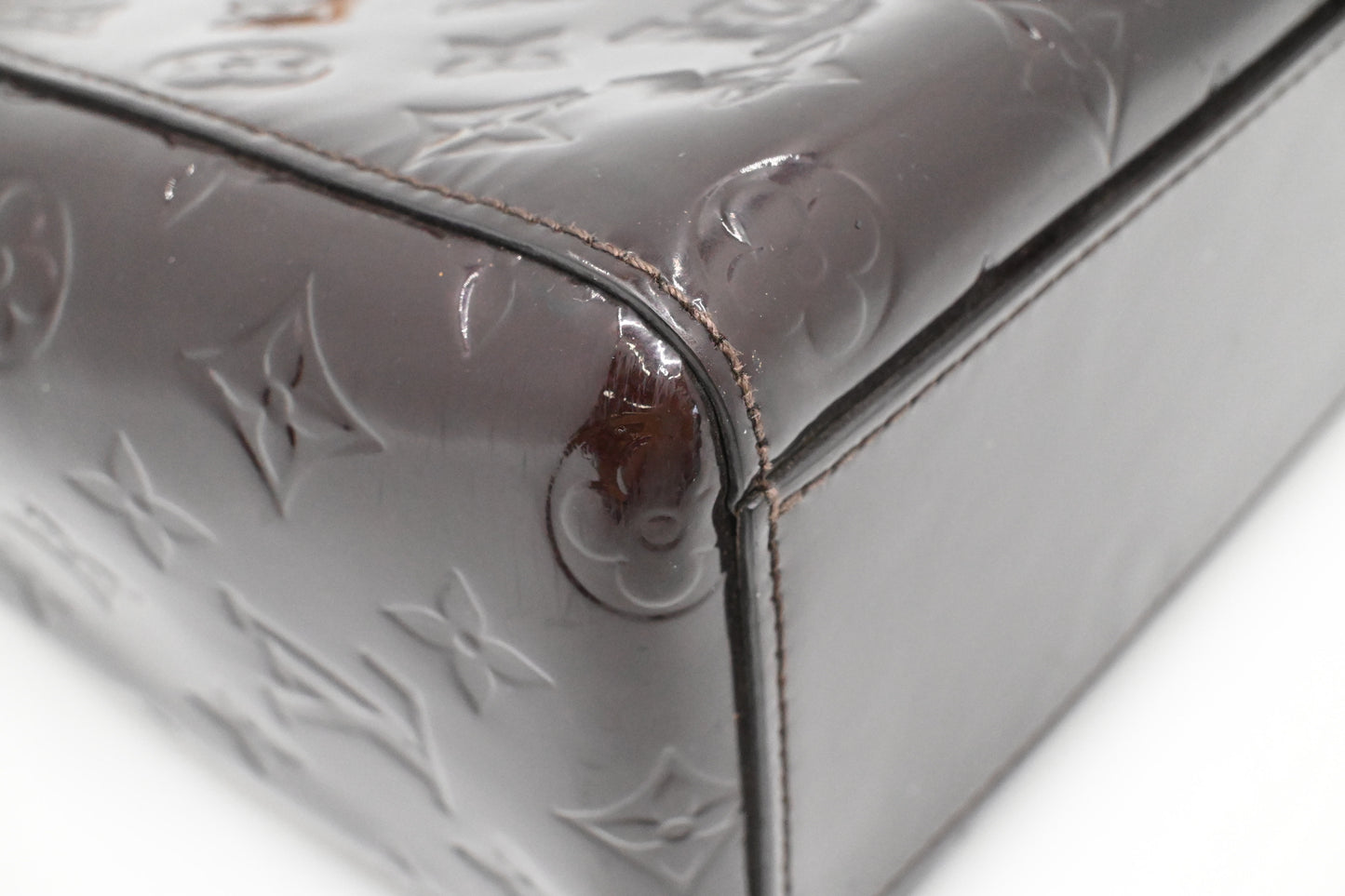 Louis Vuitton Catalina NS in Amarante Vernis Leather