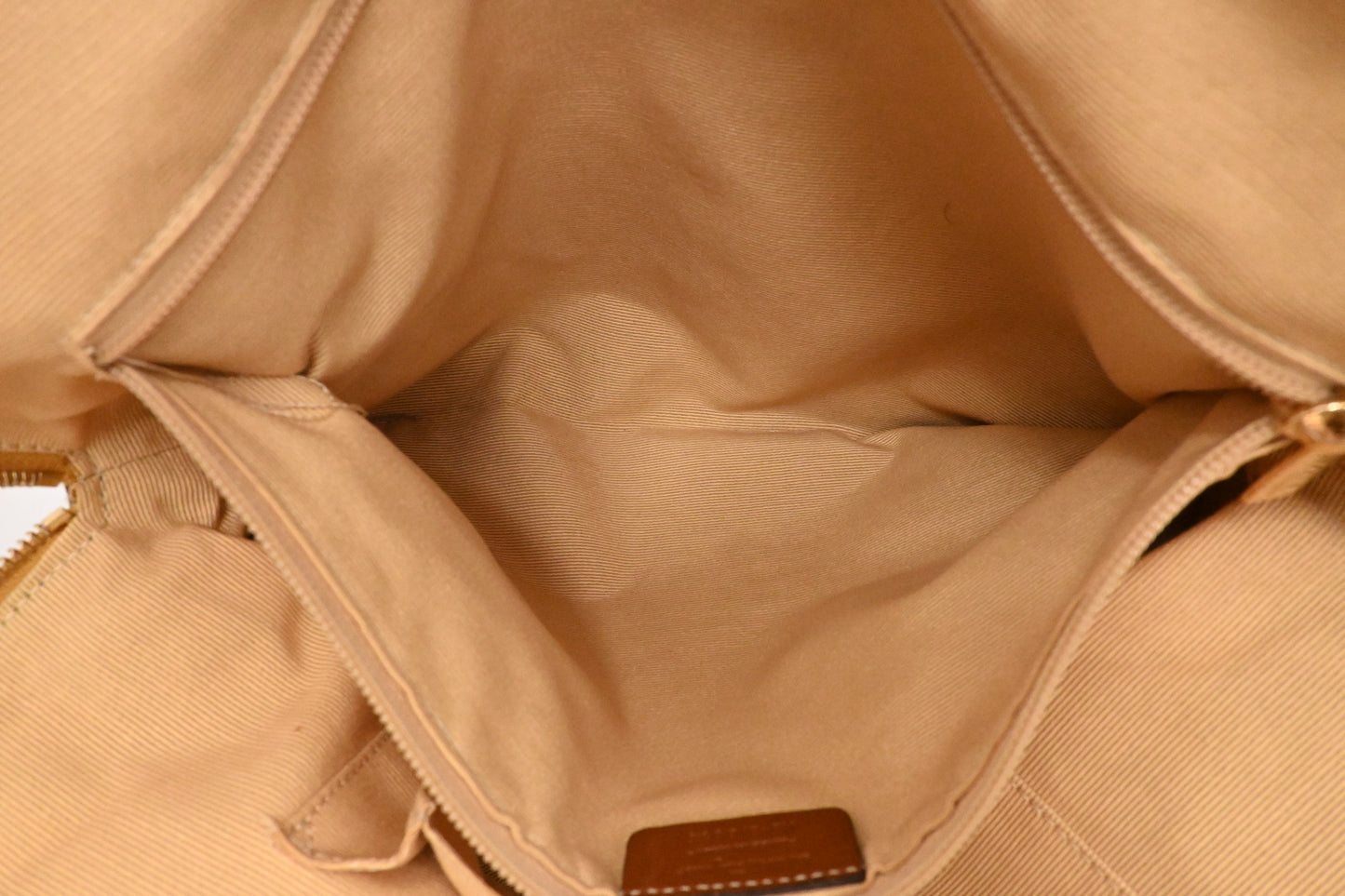 Ferragamo Handbag in Raffia and Brown Leather