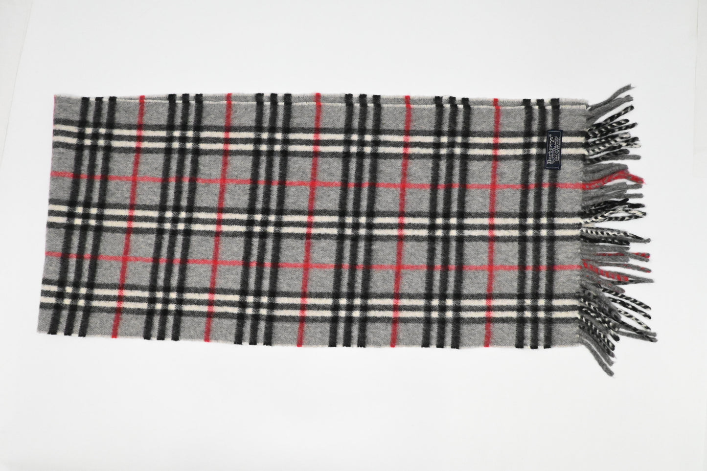Burberry Scarf in Gray Cashmere