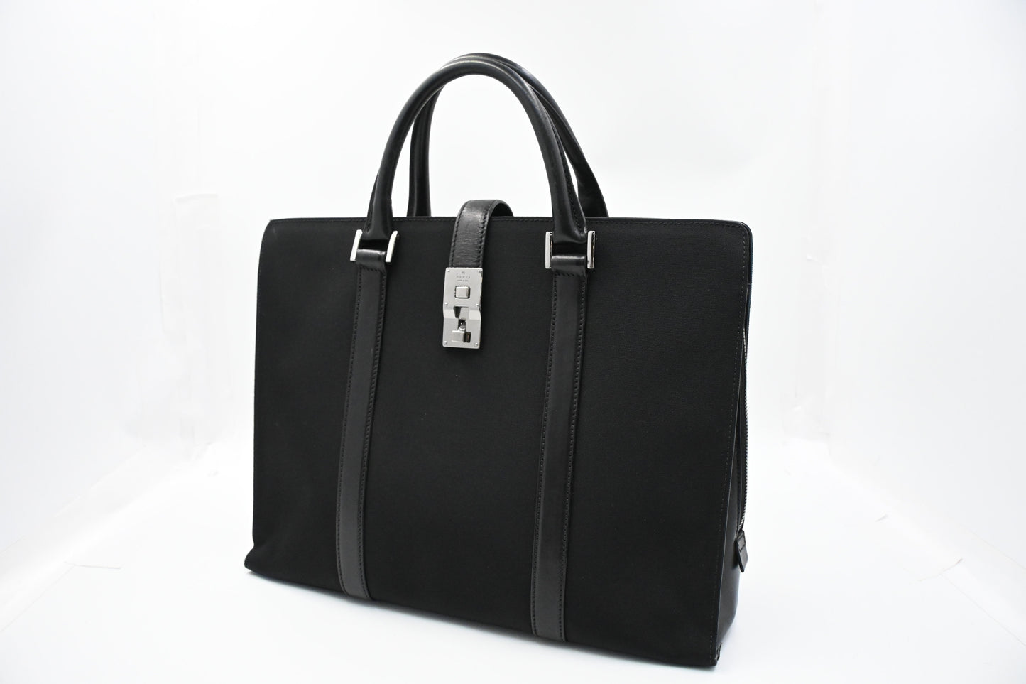 Gucci Business Bag in Black Canvas