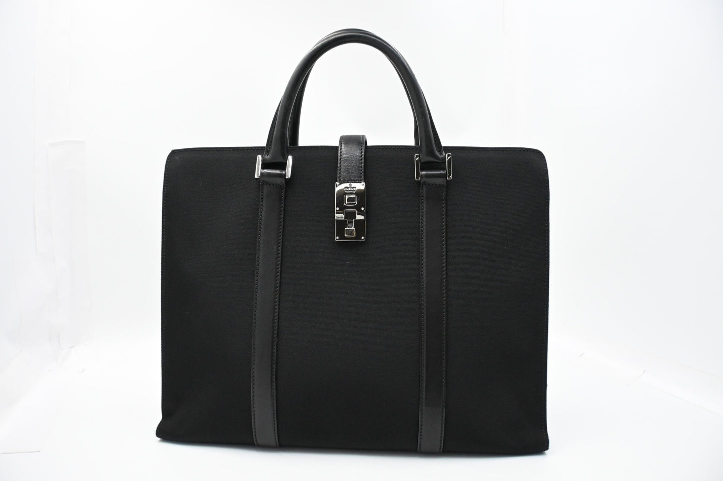 Gucci Business Bag in Black Canvas