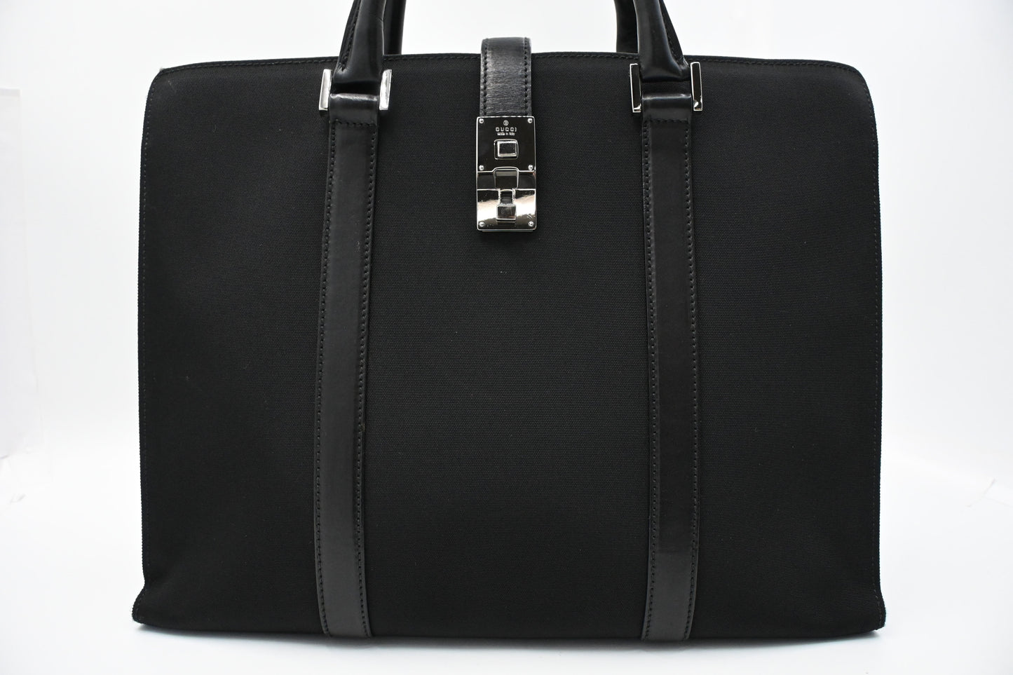 Gucci Business Bag in Black Canvas
