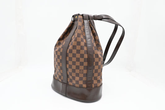 Louis Vuitton Randonnee MM in Damier Ebene Canvas