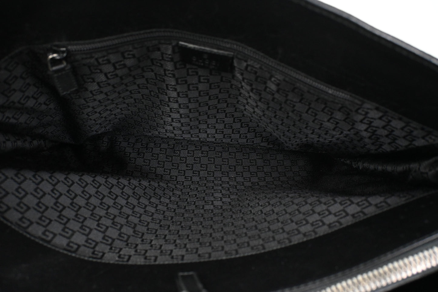 Gucci Business Bag in Black Canvas