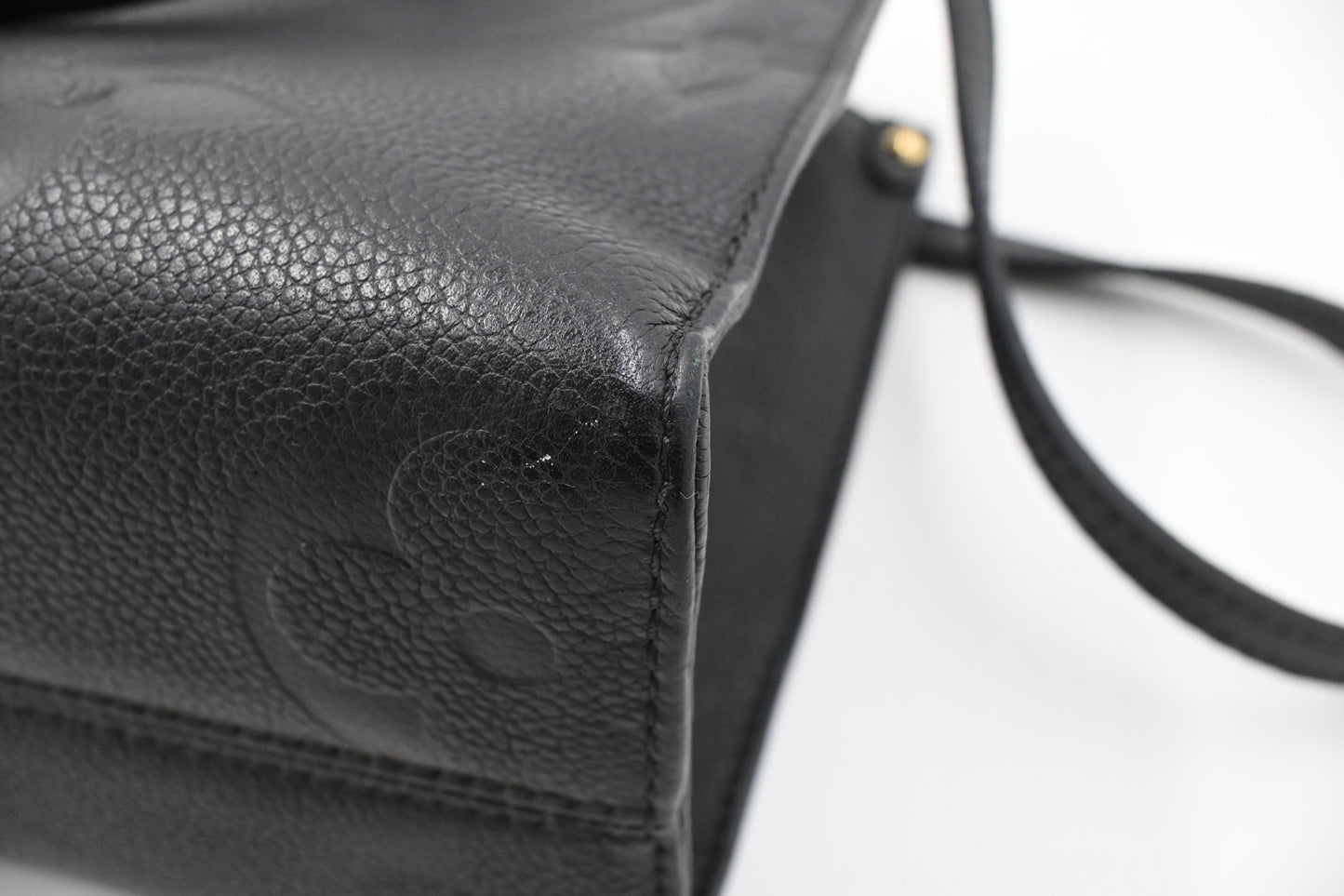 Louis Vuitton OnTheGo PM in Black Empreinte Leather