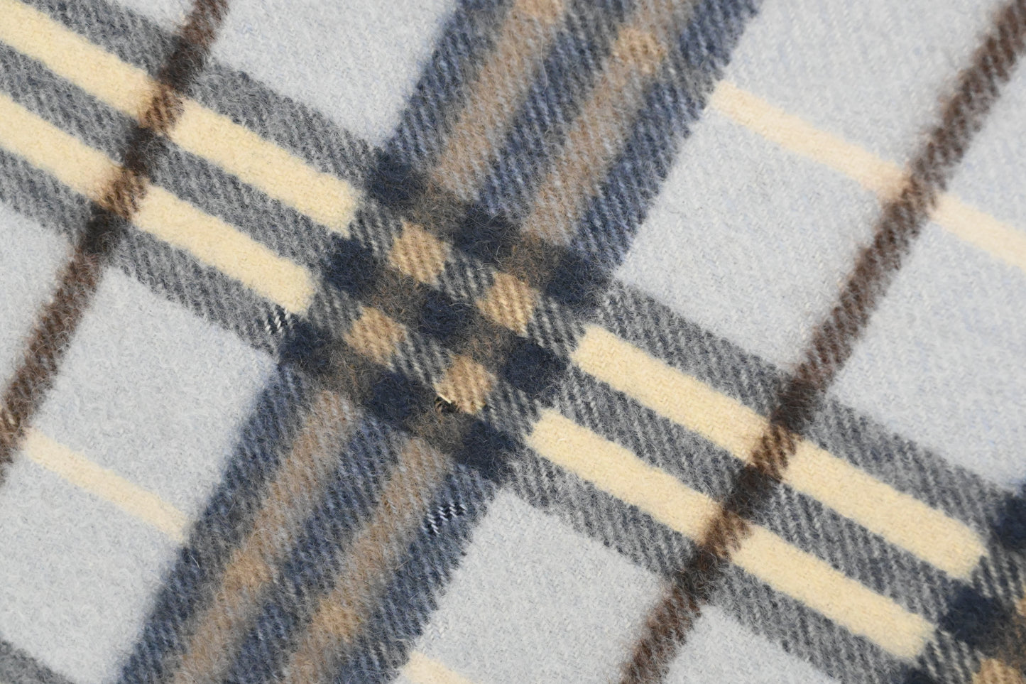Burberry Scarf in Light Blue Cashmere