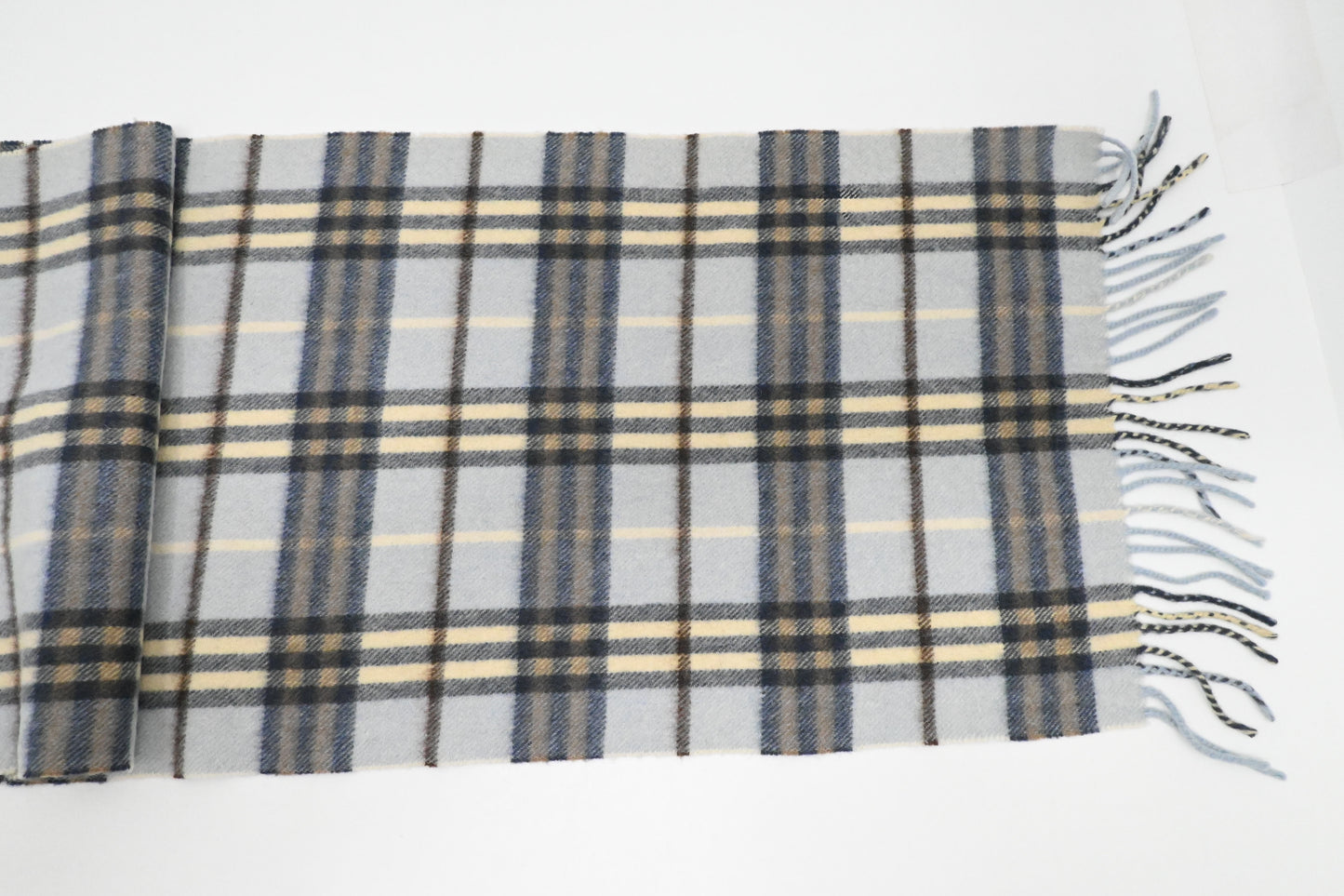 Burberry Scarf in Light Blue Cashmere