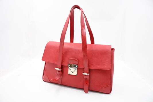 Louis Vuitton Segur MM in Red Epi Leather