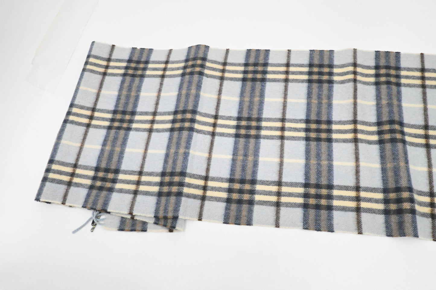 Burberry Scarf in Light Blue Cashmere