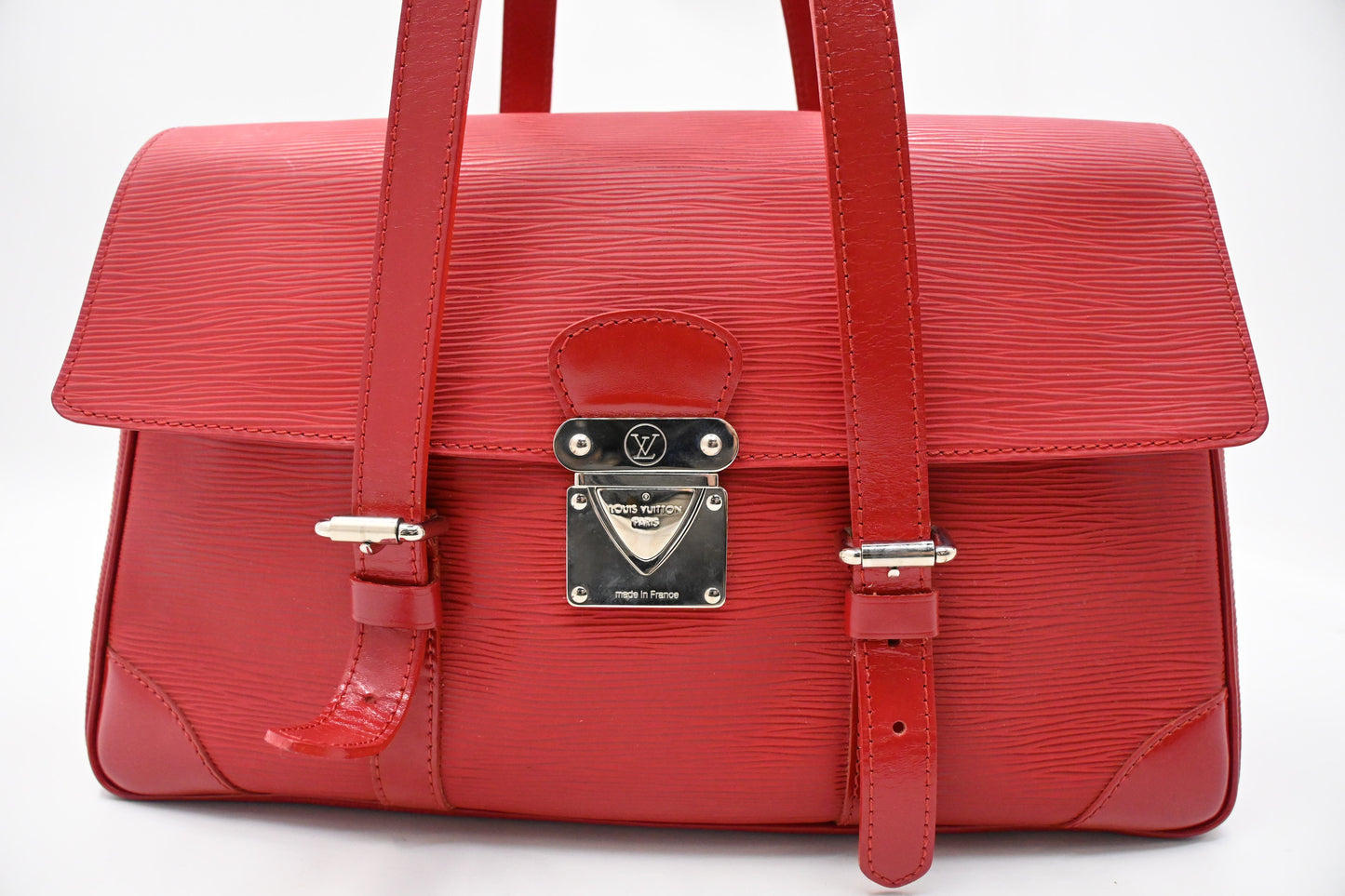 Louis Vuitton Segur MM in Red Epi Leather