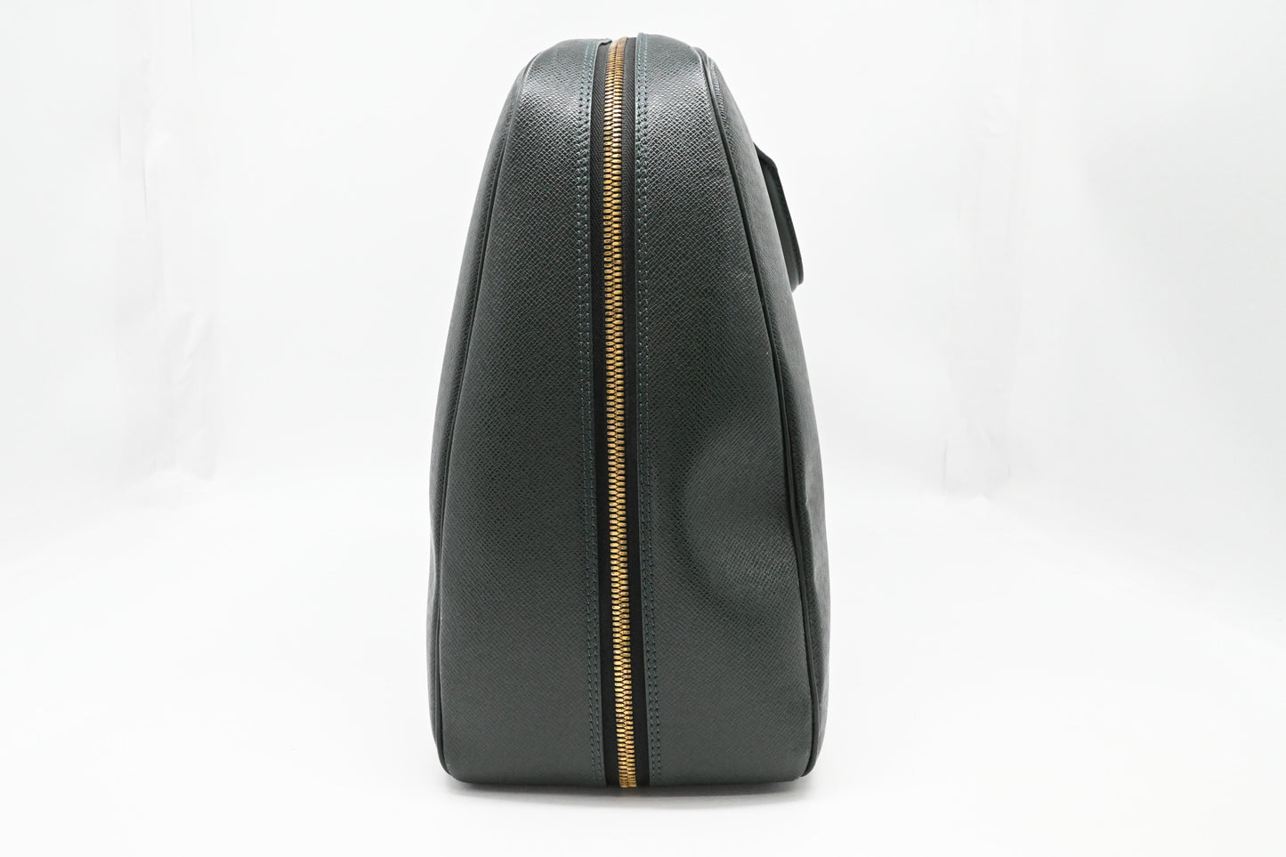 Louis Vuitton Helanga Travel Bag in Green Taiga Leather