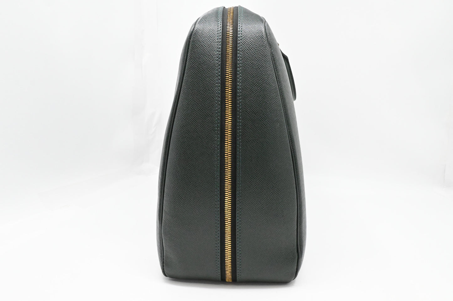 Louis Vuitton Helanga Travel Bag in Green Taiga Leather