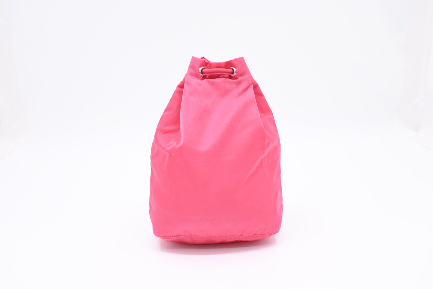 Prada Necessaire Bucket Pouch in Pink Nylon