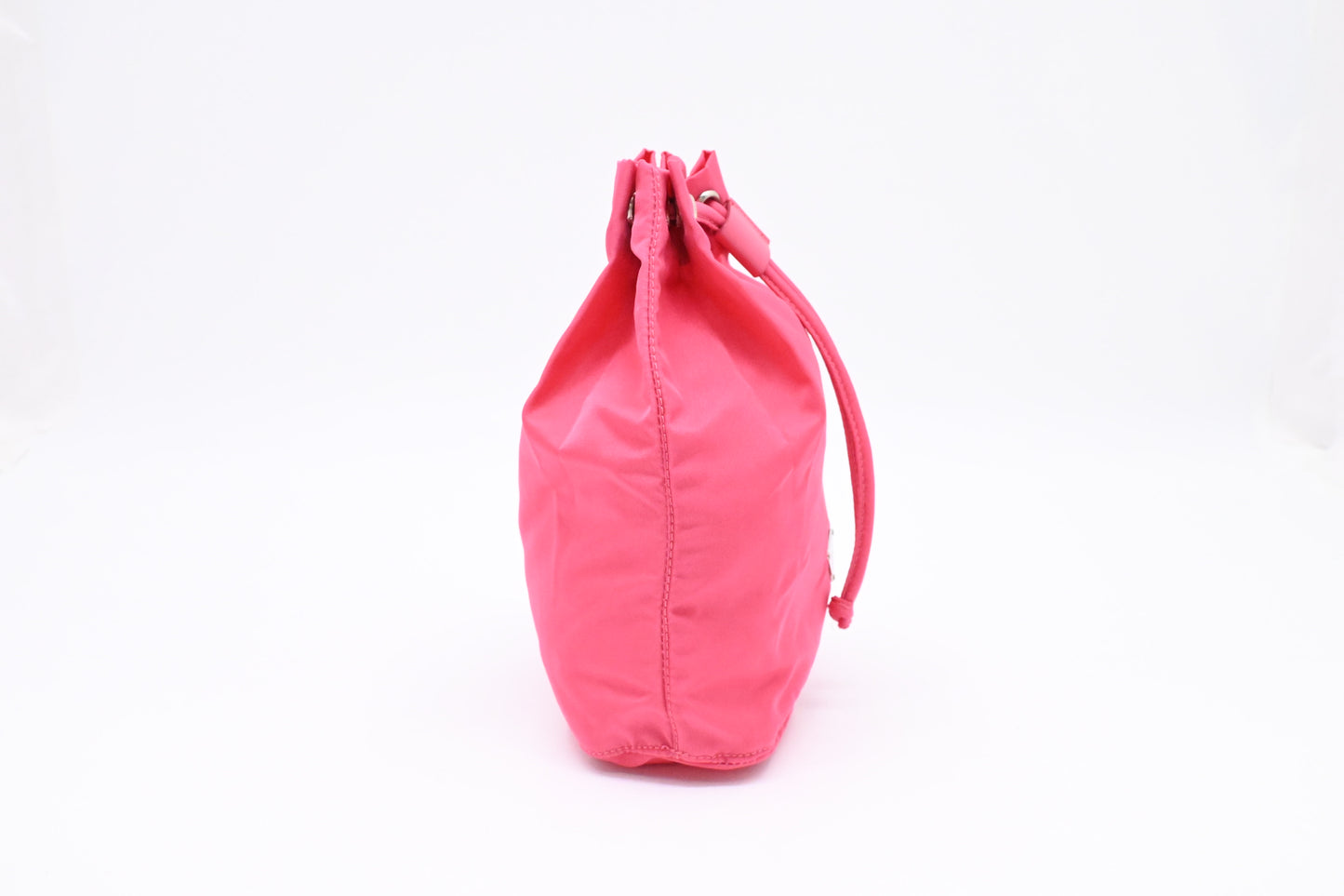 Prada Necessaire Bucket Pouch in Pink Nylon