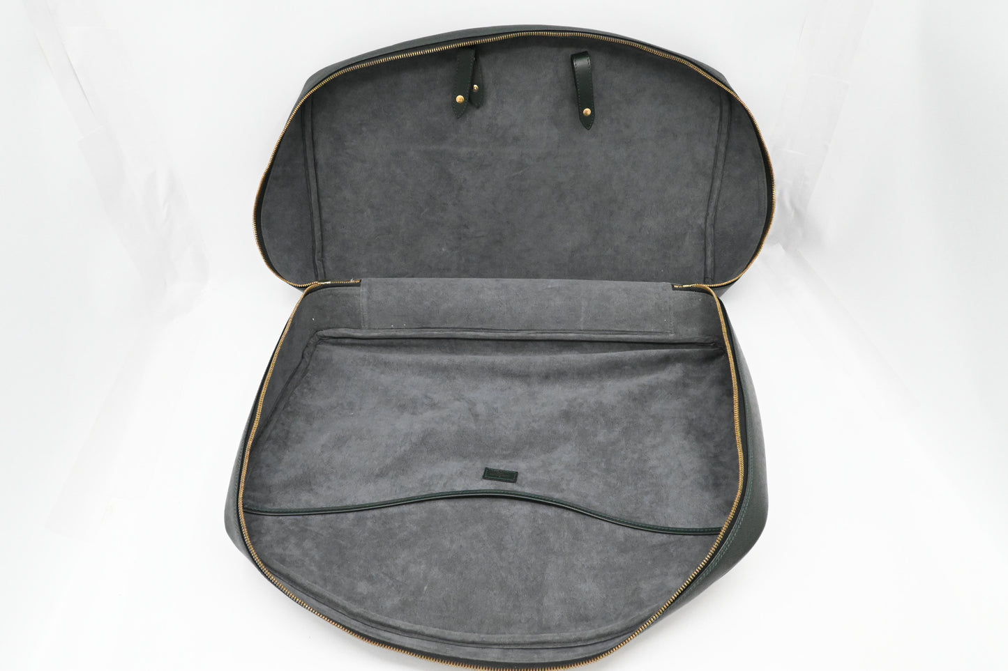 Louis Vuitton Helanga Travel Bag in Green Taiga Leather